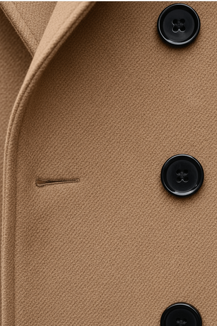 Greyson Dept. | Kael – Men’s Wool Double-Breasted Trench Coat with Tailored Fit