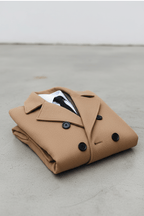 Wool Double-Breasted Trench Coat – Greyson Dept.