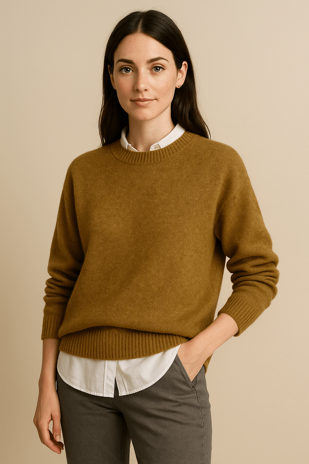 Greyson Dept. | Marlene – Soft Wool Blend Oversized Knitted Sweater