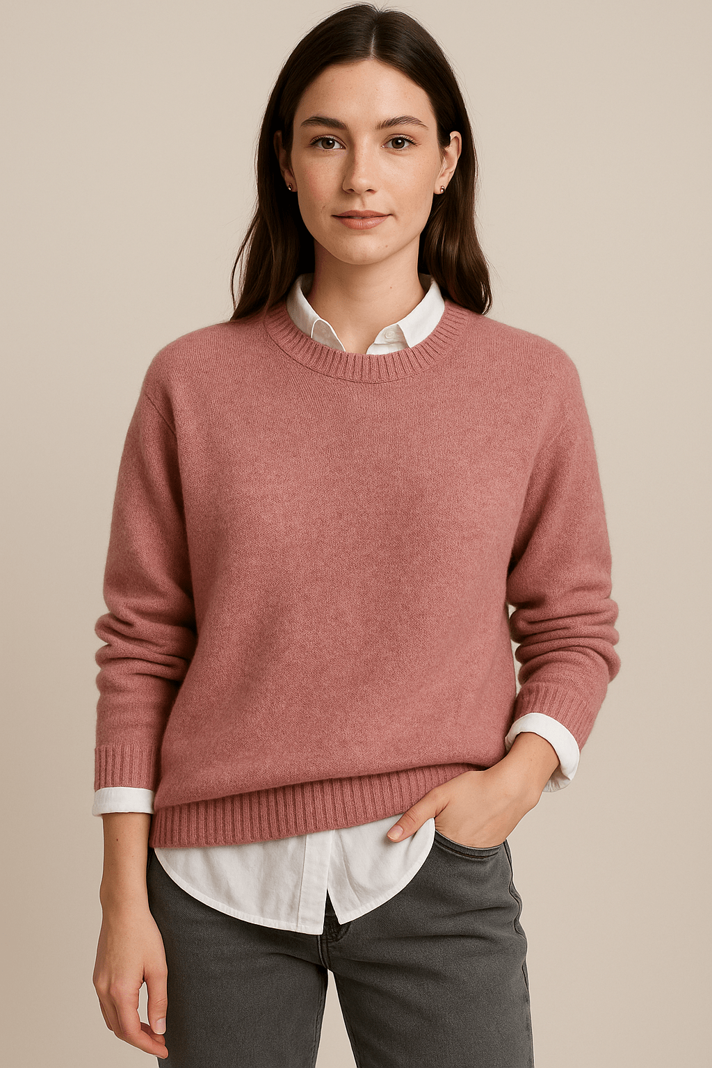 Greyson Dept. | Marlene – Soft Wool Blend Oversized Knitted Sweater