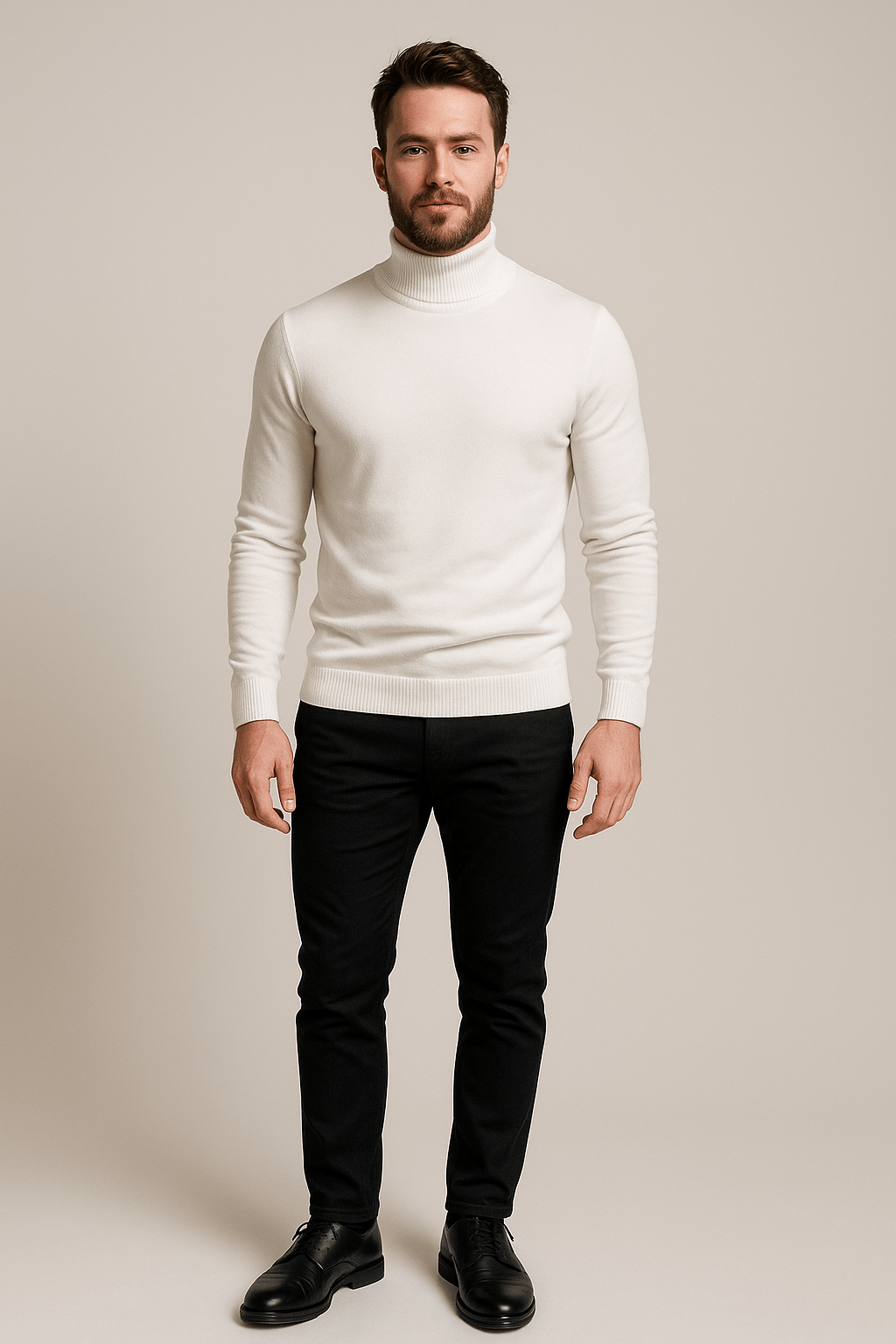 Greyson Dept. | Merrin – Men’s Slim Fit Turtleneck Sweater in Soft Knit