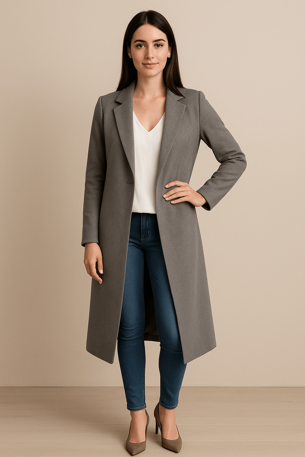 Greyson Dept. | Selina – Women’s Tailored Fit Formal Full-Length Trench Coat