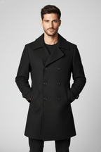 Double-Breasted Jacket with Lapel Design – Greyson Dept.