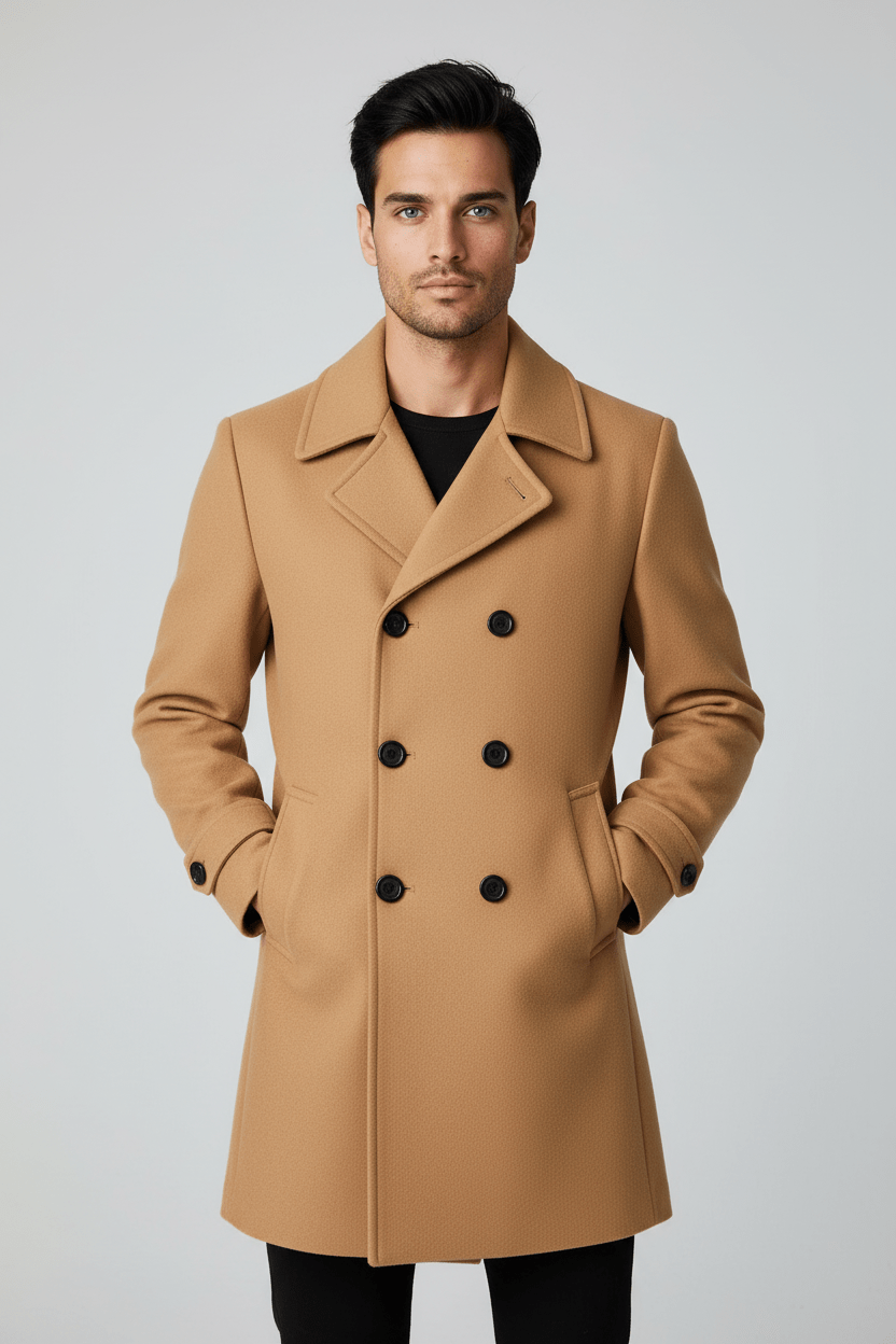 Greyson Dept. | Thor – Men’s Double Button Jacket with Lapel Design & Casual Elegance