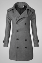 Double-Breasted Jacket with Lapel Design – Greyson Dept.