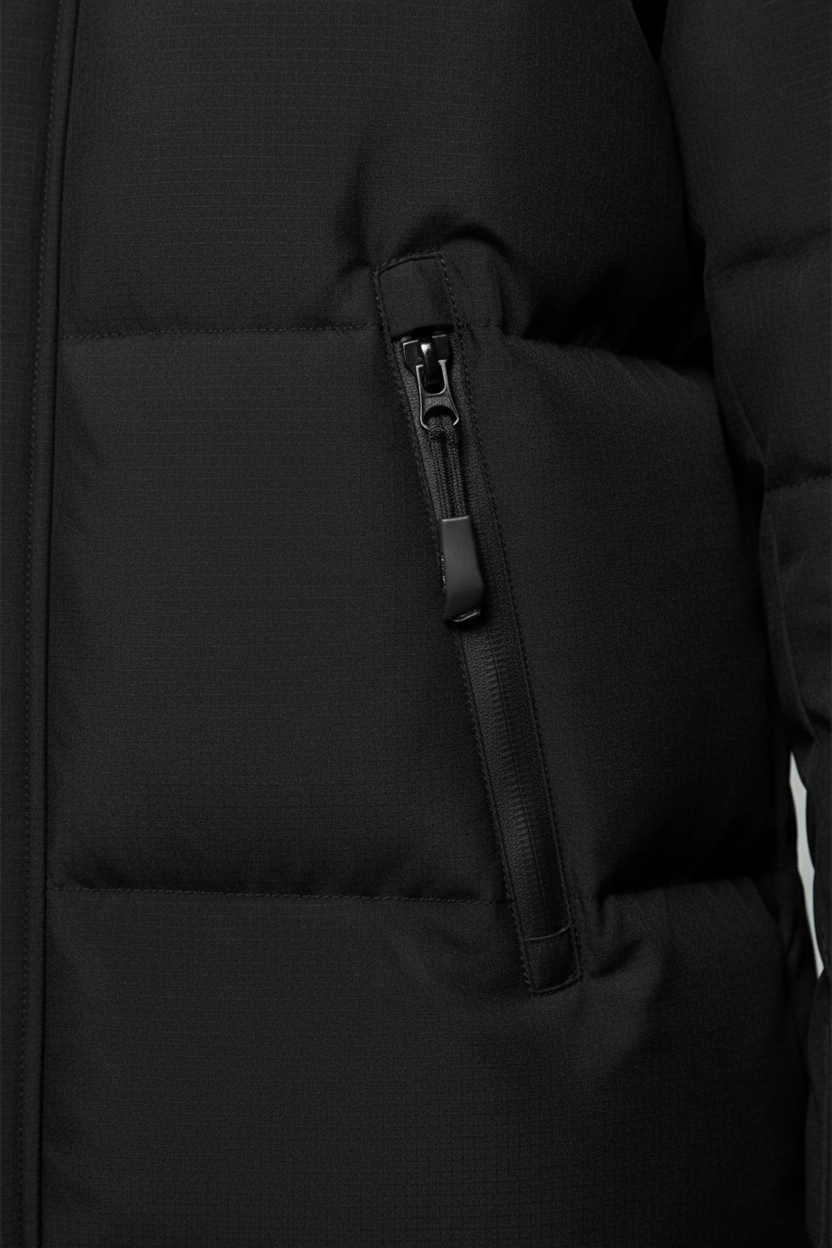 Greyson Dept. | Ewan – Men’s Insulated Water-Resistant Long Jacket with Hood